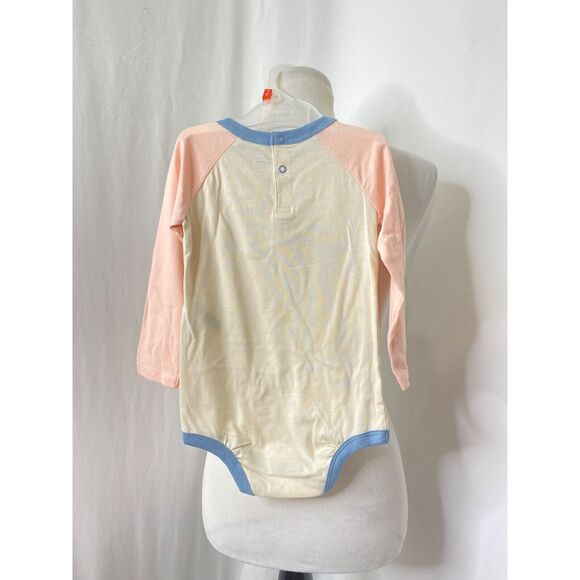 Joe Fresh X Disney Girl's One-Piece Beige and Pink Infant Size 6-12 Months - Picture 3 of 4